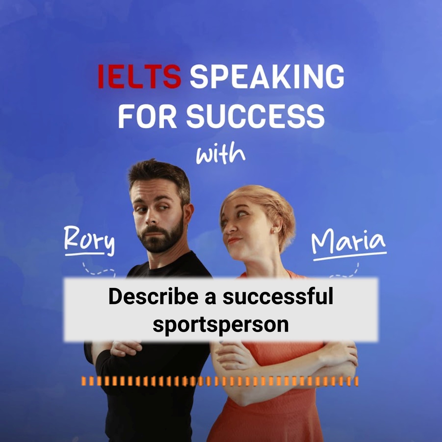 Describe a successful sportsperson you admire